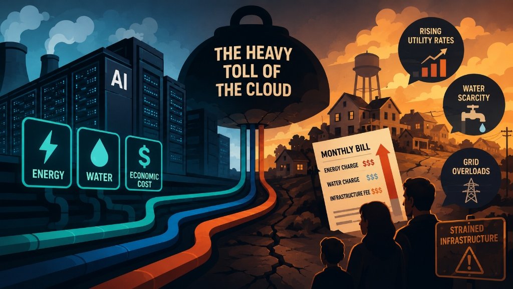 The Heavy Toll of the Cloud: How AI Data Centers Strain Local Communities