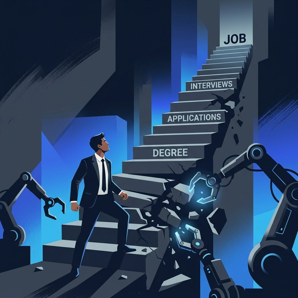 AI Didn't Kill the Job Market. It Just Killed Your First Job.