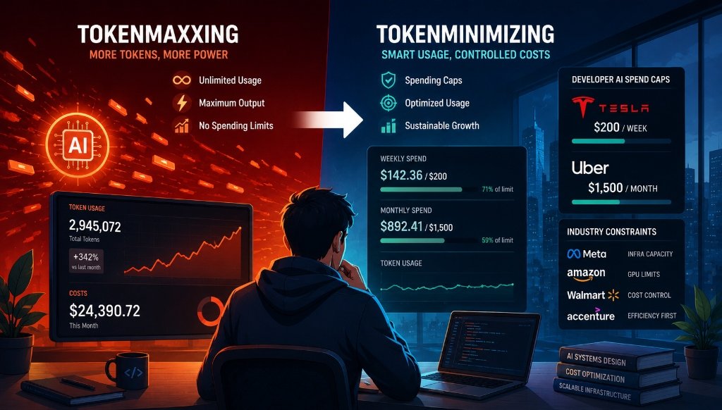 Tokenminimizing: Why Tesla and Uber Are Capping Developer AI Spend