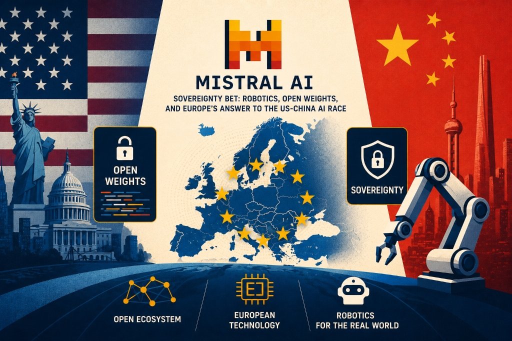 Mistral AI's Sovereignty Bet: Robotics, Open Weights, and Europe's Answer to the US-China AI Race