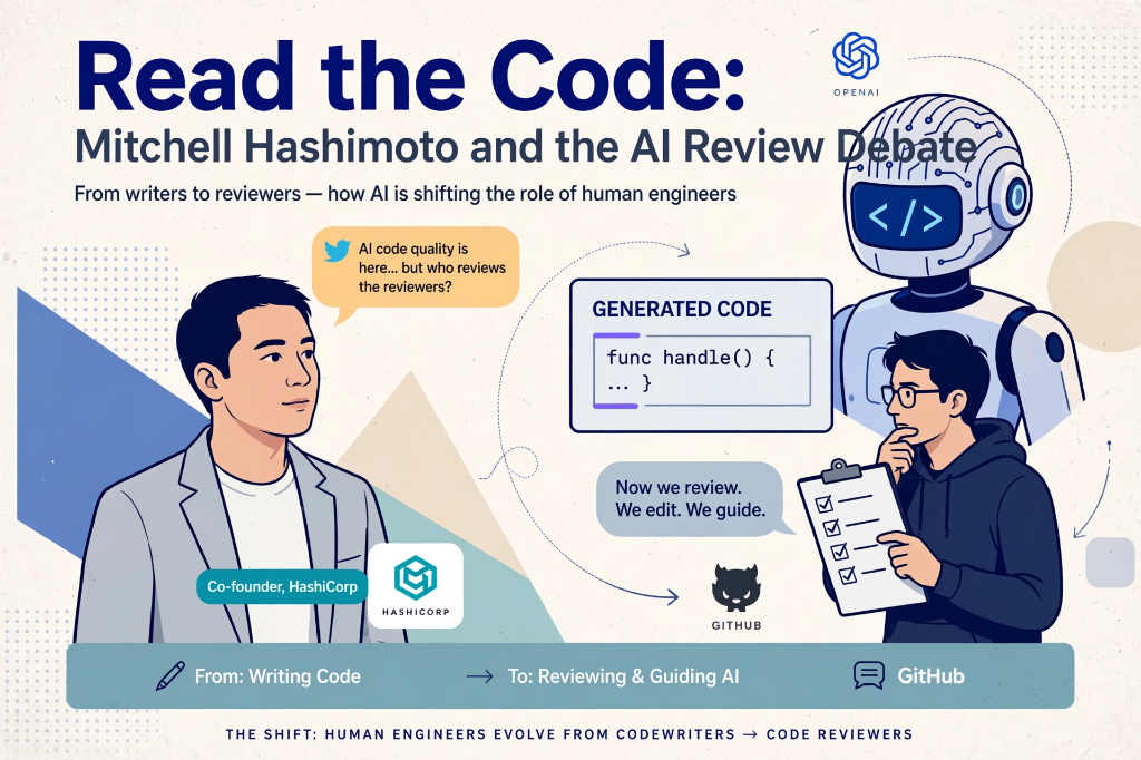 "I Read the Code": Mitchell Hashimoto and the AI Review Debate